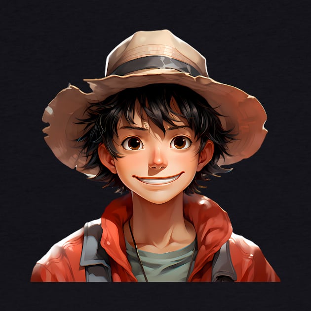 Reimagined Monkey D. Luffy from One Piece by Keciu's Shop